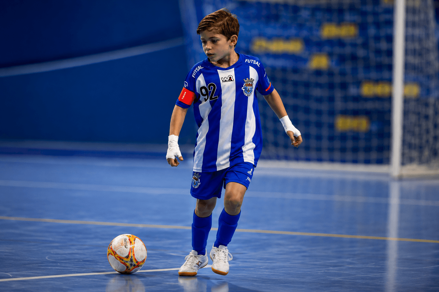 Gustavo Aguiar durante sua passagem pelo Arouca
